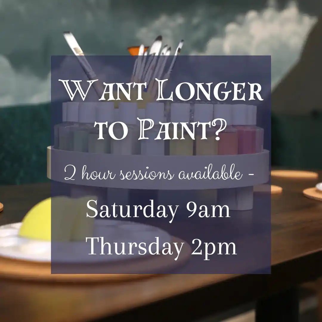 Pottery Painting Session - 2 hours